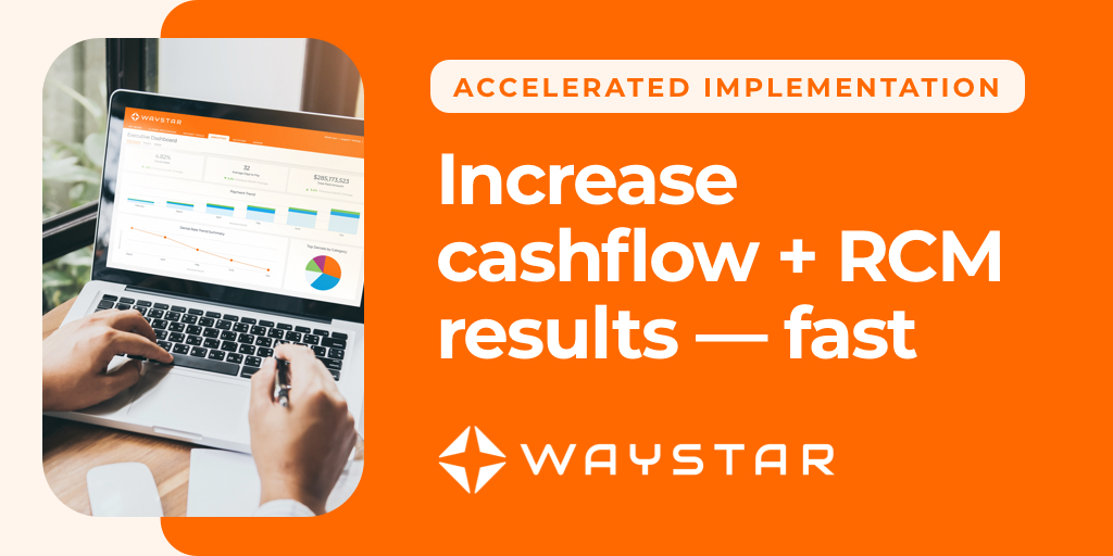 If #RevenueCycle disruptions are putting your financial health at risk, regain control and get cash flowing. For a limited time, Waystar is offering accelerated implementation for those experiencing disruptions in their healthcare payment processes. ow.ly/MEZ250RhblT