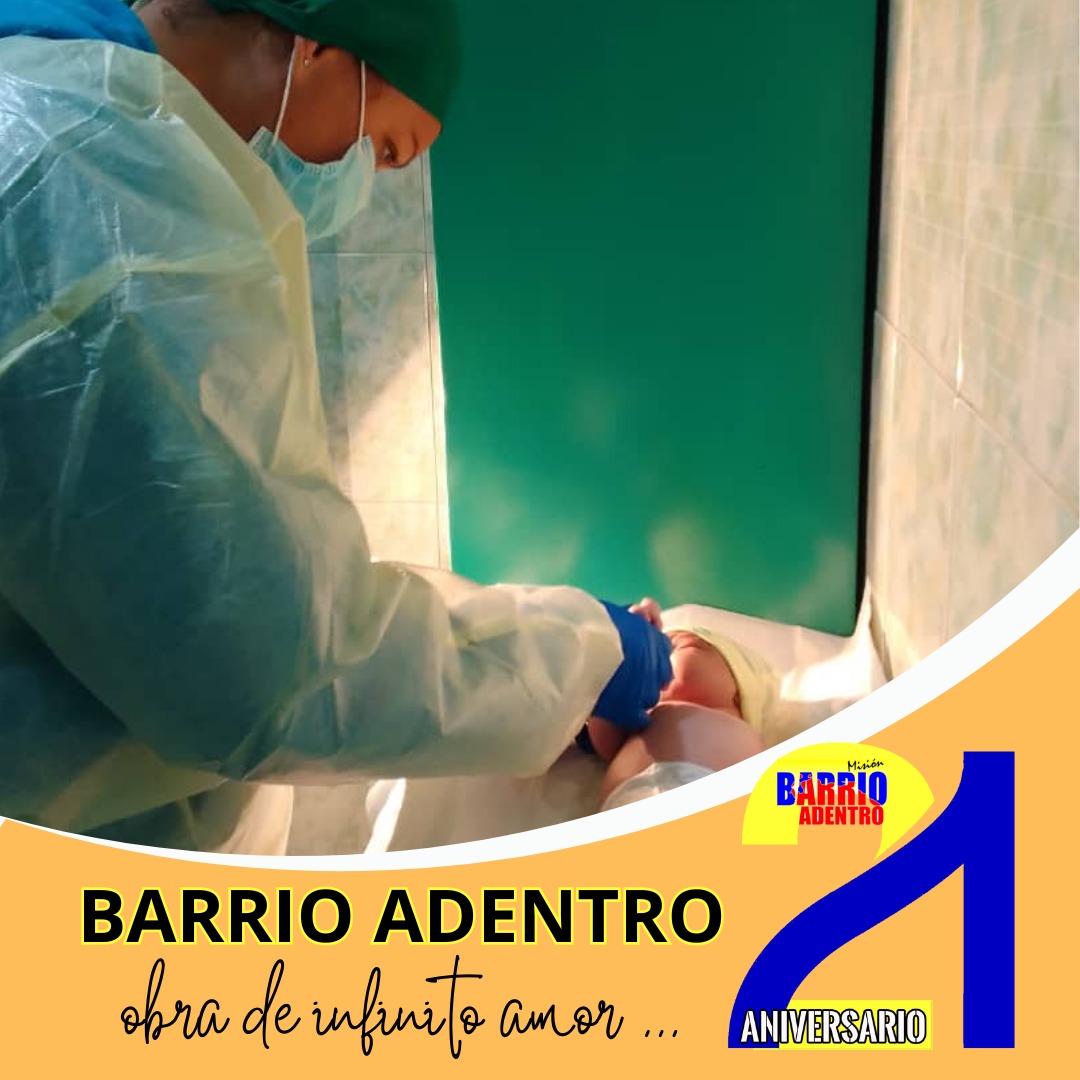 🌟 Barrio Adentro es un sistema de salud sin precedentes en la historia, que nos ha permitido enfrentar los problemas con la mejor arma: el amor y la solidaridad. #21AniversarioBarrioAdentro #CubaPorLaVida