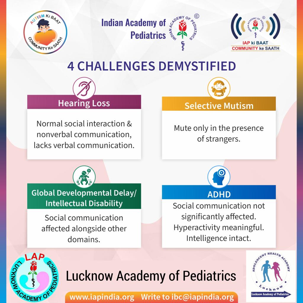 #LAP #IAP #IAPlucknow #LAHA #AHA #lucknowacademyofpediatrics #LNF #NNF  #IAPkiBaatCOMMUNITYkeSaath #Autism #AutismAwareness #EmpoweringAutisticVoices #AutismAcceptanceMonth #AutismAwarenessMonth #WorldAutismAwarenessDay #WorldAutismMonth #AutismAcceptanceWeek #AutismAwarenessDay