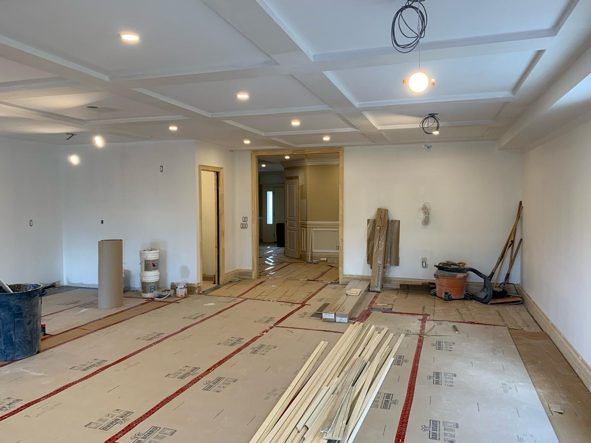 TrimatrixConst's tweet photo. Home is Where the Heart  - and Quality - is. We treat your home like our own! Look at the meticulous details in this ongoing Toronto renovation. When only the best will do for you and your family, choose Trimatrix Construction - Contact us today!

☑️ https://t.co/h4hav6ZaeT https://t.co/uvollr01Id