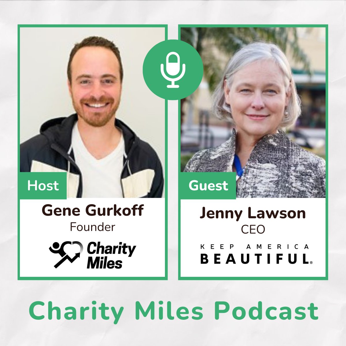 🎙️ Our CEO, Jenny Lawson, was recently featured on the @CharityMiles podcast with founder Gene Gurkoff! They discussed the challenges and solutions around litter, how corporate partnerships can help make an environmental impact & more. Tune in now charitymiles.org/jennylawson/