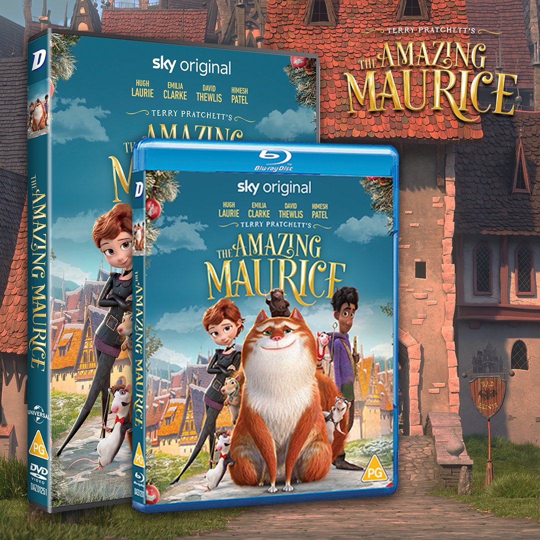 Enjoy The Amazing Maurice on DVD and Blu-ray! Make sure to add this family-friendly adventure to your collection! tinyurl.com/theamazingmaur… @terryandrob @DazzlerMedia @narrativia @SkyCinema #TheAmazingMaurice