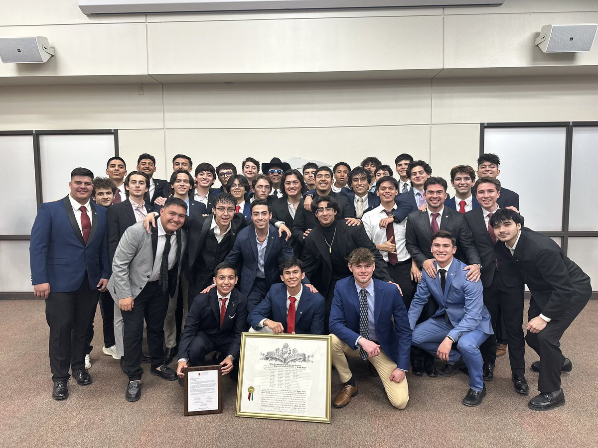 KappaSigmaHQ's tweet photo. #KappaSigmaWeekend: Our Epsilon-Xi Chapter at the University of Texas at El Paso was reinstalled with 40 new Brothers this past weekend. Congratulations to the newest Chapter in the Lone Star State! #Picksup
Learn more at https://t.co/zENv1zomjO https://t.co/0QEeZe4a62