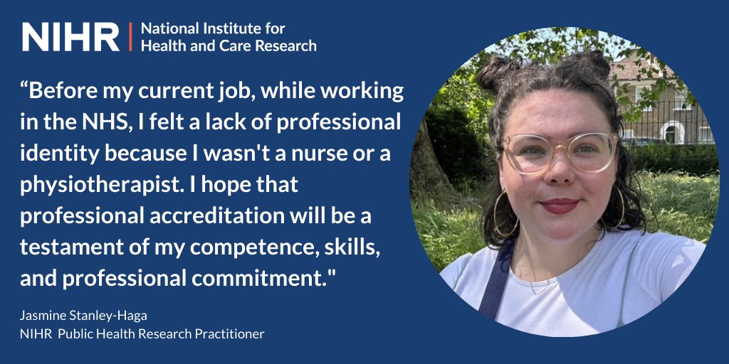 Interested in joining our Clinical Research Practitioner Register? Read about Jasmine Stanley-Haga’s career in research, why she decided to join the register and her reasons for encouraging others to do the same. local.nihr.ac.uk/case-studies/a…