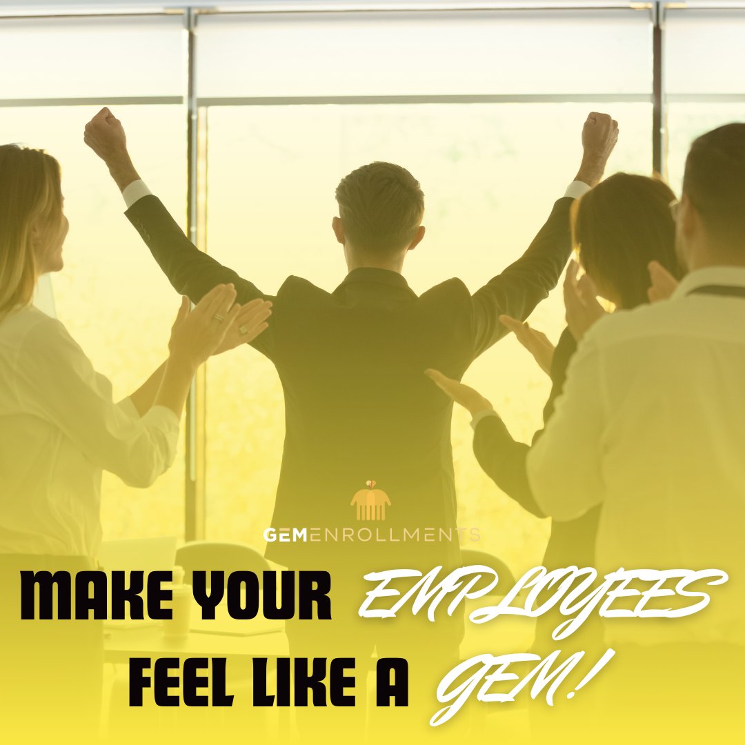 💎✨Make your employees feel like a GEM with our tailored benefits solutions!💎✨

#GEMenrollments #EmployeeWellBeing #ShineBrightLikeAGEM #BenefitEnrollments