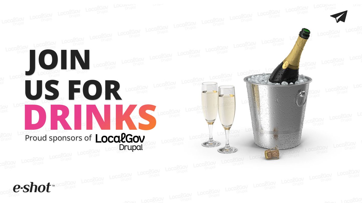 Exactly one week until the @LocalGovDrupal Camp 🚀 We're proud to announce that we will be sponsoring the drinks so please come and join us! 🥂💖#ldgcamp24