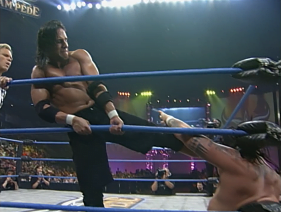 4/16/2000 Vampiro defeated Billy Kidman at Spring Stampede from the United Center in Chicago, Illinois. #WCW #SpringStampede #Vampiro #BillyKidman