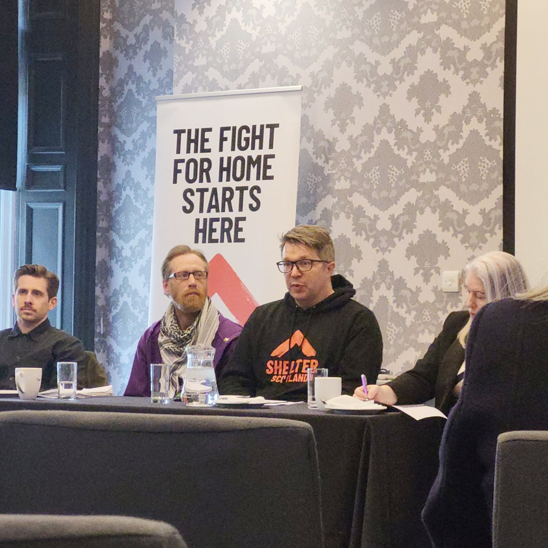 Yesterday @ScottishTUC declared a #HousingEmergency and today we were delighted to speak at #STUC24 alongside @unisonscot and @Living_Rent on the action we need to tackle it. For more info 👉 shelterscotland.org/79628f