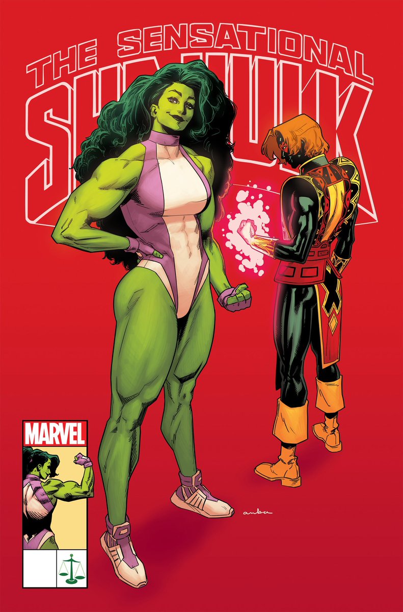 I was asked to help out and do a little fill-in cover for Sensational She-Hulk 8
