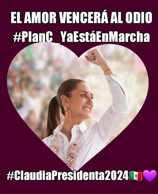 Hoy recibimos la visita de la próxima presidenta de México en Yucatán. #TodosConClaudia