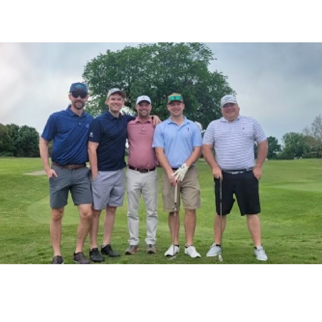 Great day for golf at the Alliance annual golf tournament and BBQ at the fabulous Wichita Falls Country Club! Here's the team from Gold Sponsor @BurkRoyalty, along with Alliance Board Chair Jason Herrick (R). Board member Clayton Scott with Burk is second from R.