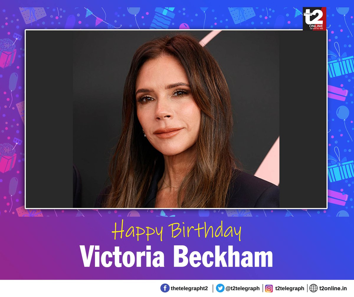 Music to fashion, she is an icon for the ages. Happy birthday Victoria Beckham! @victoriabeckham