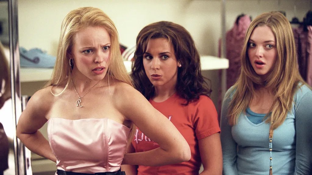 TDMMLTA's tweet photo. Mean Girls, 2004 https://t.co/OTPdFTy4ma