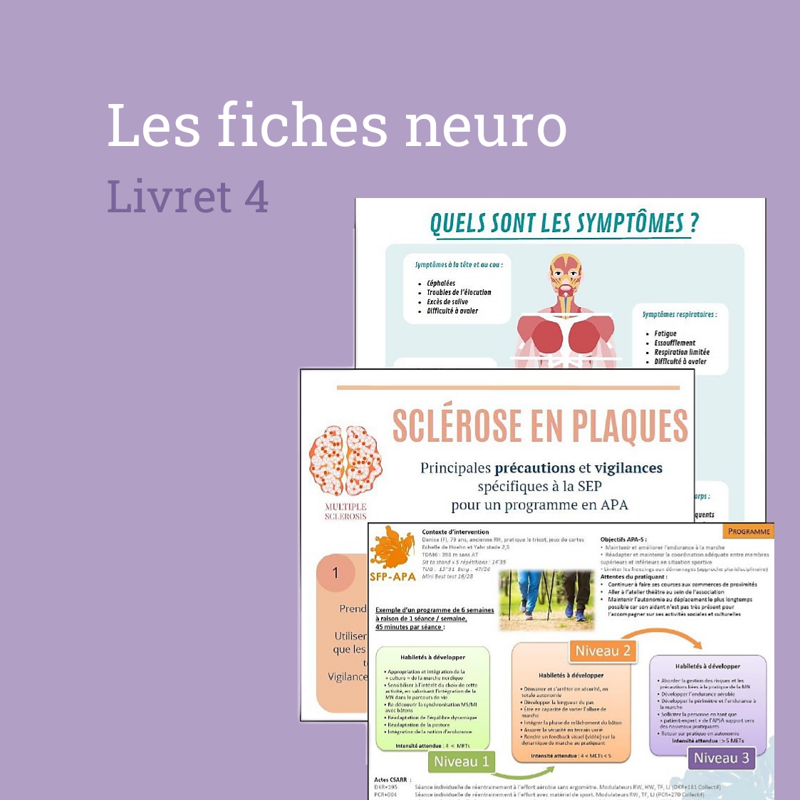 📚 La commission APA et affections neurologiques clôture ce riche travail des fiches neuro par la diffusion du 4e et dernier livret dédié aux maladies neuro-évolutives, et plus particulièrement à la Sclérose en Plaques #SEP et à la maladie de #Parkinson ➡️ sfp-apa.fr/actualites/les…