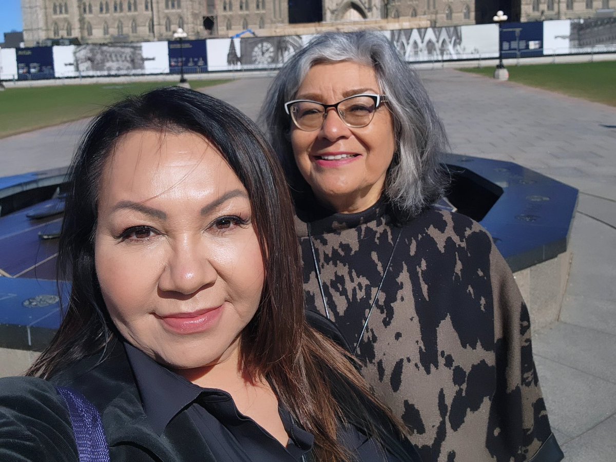 TheSheilaNorth's tweet photo. It is an honour and privilege to be at Parliament Hill today with many esteemed friends, inc Dr. @AnitaOlseHarper to talk about #RedDressAlert. I am sharing my thoughts on who needs to implement it and why it shouldn't be police alone. Pray for us. https://t.co/EyQfxzlOb8