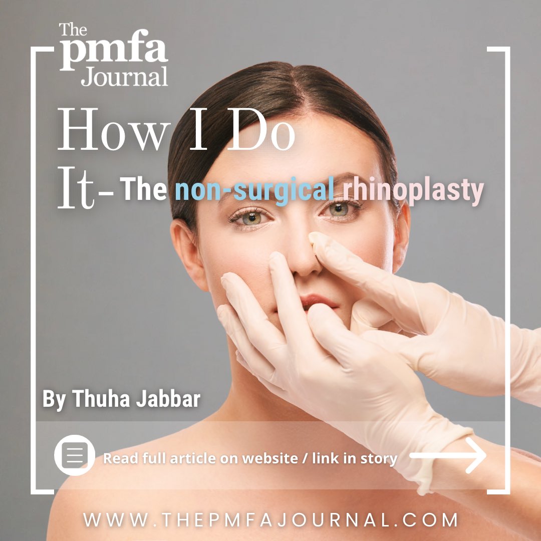 Discover the minimally invasive world of non-surgical rhinoplasty, where careful patient selection and precise injection techniques can achieve stunning results without the need for surgery. Read this article by 𝐓𝐡𝐮𝐡𝐚 𝐉𝐚𝐛𝐛𝐚𝐫 to learn more.   thepmfajournal.com/education/how-…