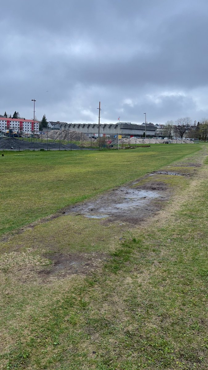 Er gresset utenfor stadion bedre enn Lerkendal?