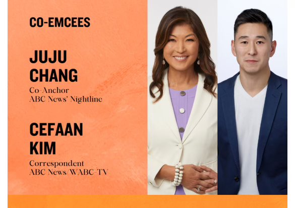 Hope you can join us Wednesday night for a very special organization. Co-emceeing the @KACFNY gala at Cipriani Wall St. with the one and only @JujuChangABC! For info 👉 kacfny.org