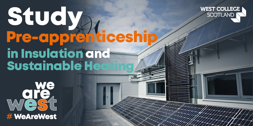 Get started on your apprenticeship journey and explore sustainable heat with this new course! Covering energy basics, domestic wind turbines, solar hot water systems, and energy's future implications. APPLY NOW: ow.ly/K7gX50QT4nl