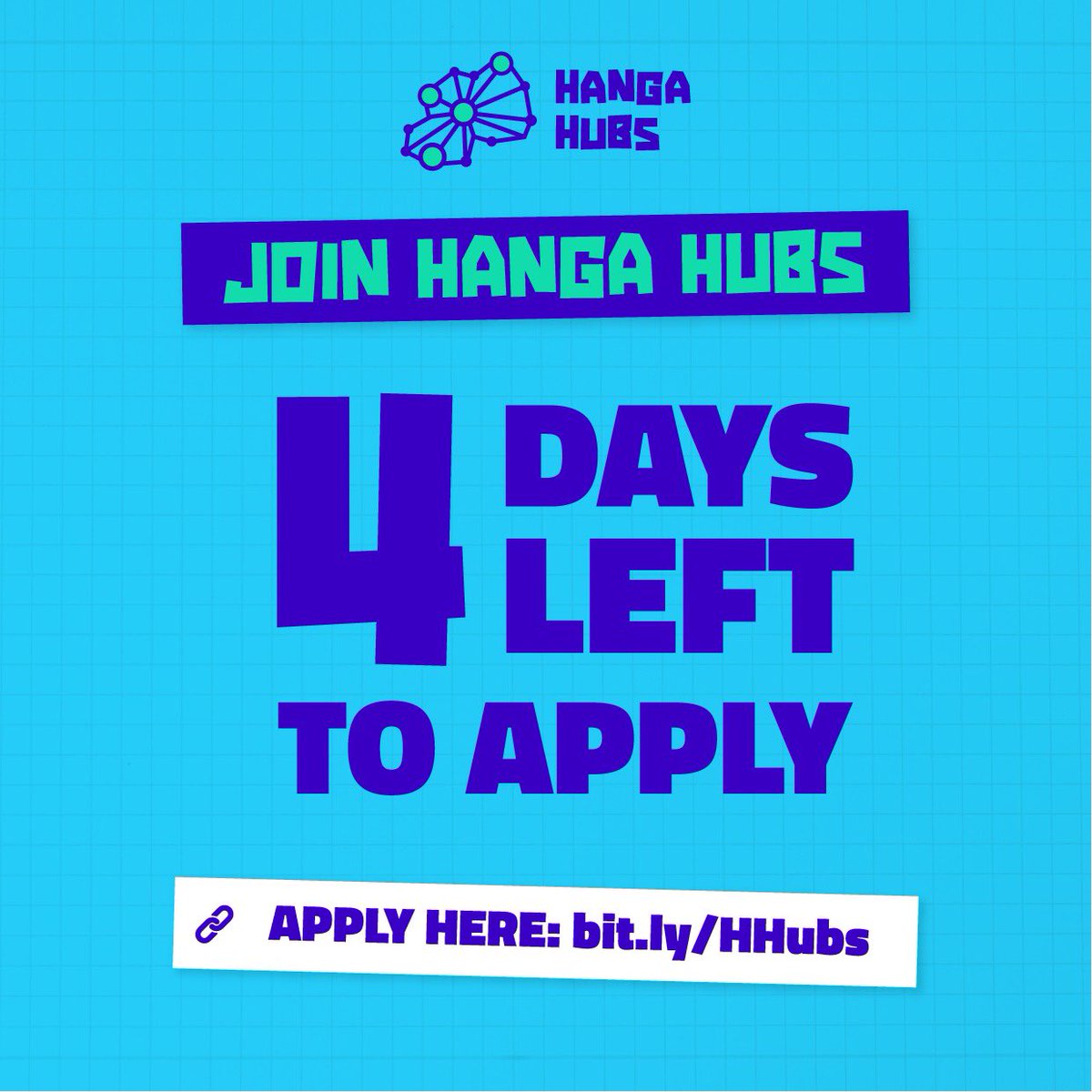 The ideal moment to apply might have been yesterday, but the next best opportunity is right now😉 Don't wait any longer! Apply now at bit.ly/HHubs