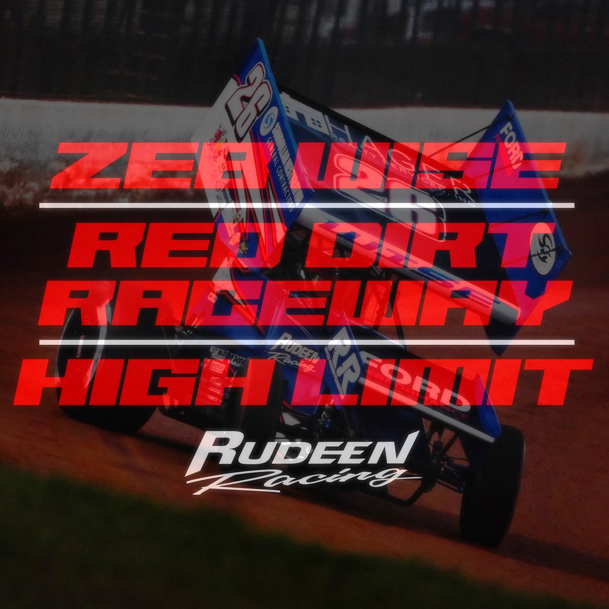RACE DAY - @Zeb_Wise01 - @HighLimitRacing - @RedDirtRaceway - Live on @FloRacing @SundollarR @FordPerformance @SageFruit @RayceRudeenFdn Race Pic - @ChadCwp