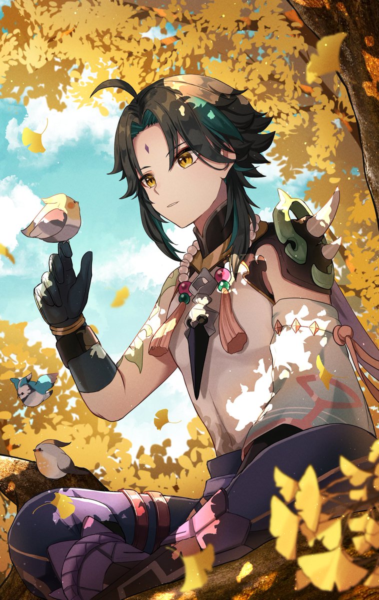 魈生誕祭2024 #Xiao 魈くんお誕生日おめでとう☺️今年もお祝いできて