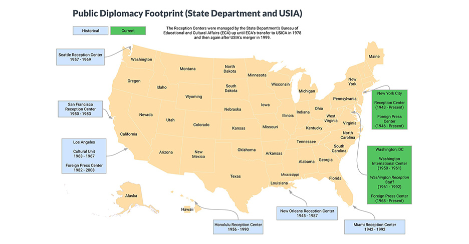 afsatweets's tweet photo. In “@StateDept’s Reception Centers: Back to the Future,” #ForeignService Officer @MatthewAsada tells the story of this little-known but possibly instructive early example of city and state #diplomacy. #FSJ https://t.co/VmpKdimz4K https://t.co/p5L6jonhLw
