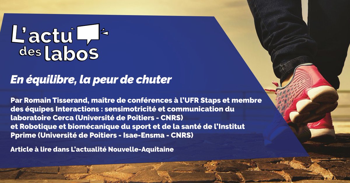 [L'actu des #labos 🔬] La chute, ses causes et ses conséquences à découvrir dans la revue @Actu_NvlleAq de @emfpoitiers à travers les travaux de recherche de Romain Tisserand, membre des équipes de recherche de @CeRCA_UMR7295 et @InstitutPprime. univ-poitiers.fr/lactu-des-labo…