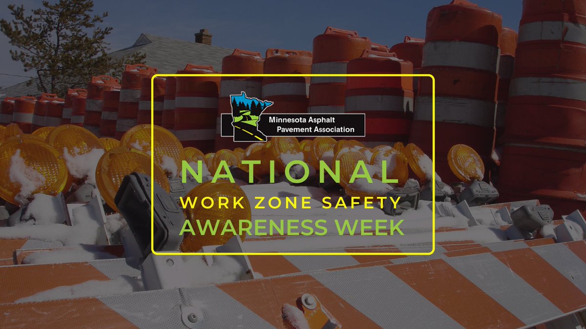 MNAsphalt's tweet photo. Every road crew member is someone’s child, parent, or sibling. Be a #HighwayHero and keep them safe by slowing down in work zones and driving safely.
#WatchForUs #NationalWorkZoneAwarenessWeek https://t.co/gleXSxgKys