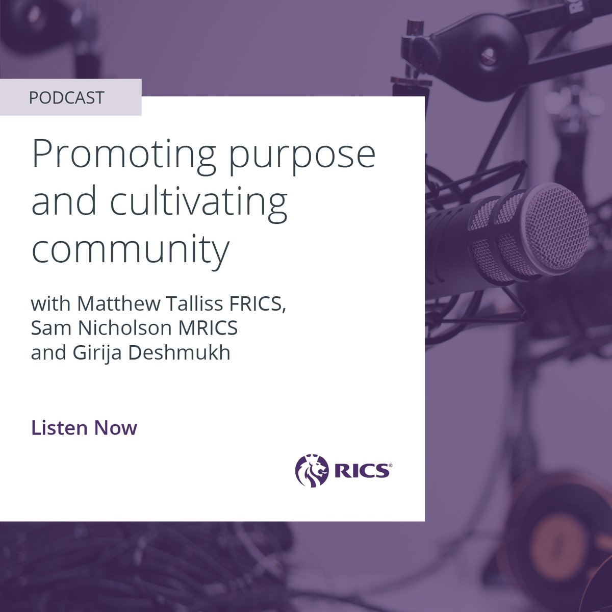 The #APC enables surveyors to become chartered – but for those yet to embark on the process, Girija Deshmukh, Sam Nicholson MRICS and Matthew Tallis FRICS are highlighting its importance. Listen here 👉 ms.spr.ly/6019Y6mHJ