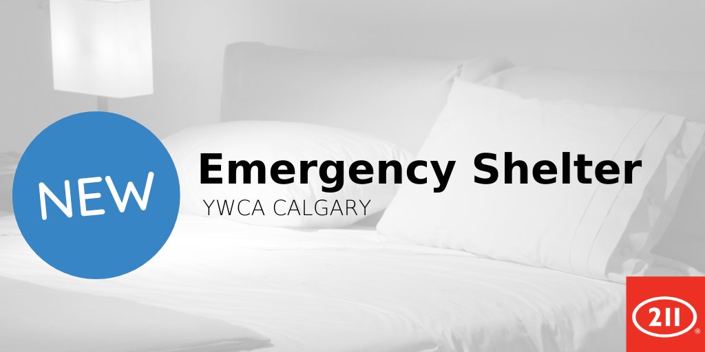 *NEW* Listing on 211 Alberta: Emergency Shelter via @YWcalgary Offering an emergency bed program for women experiencing or at risk of homelessness, fleeing violence or experiencing challenges with mental wellness or addiction. For details on eligibility: ab.211.ca/record/1135980/