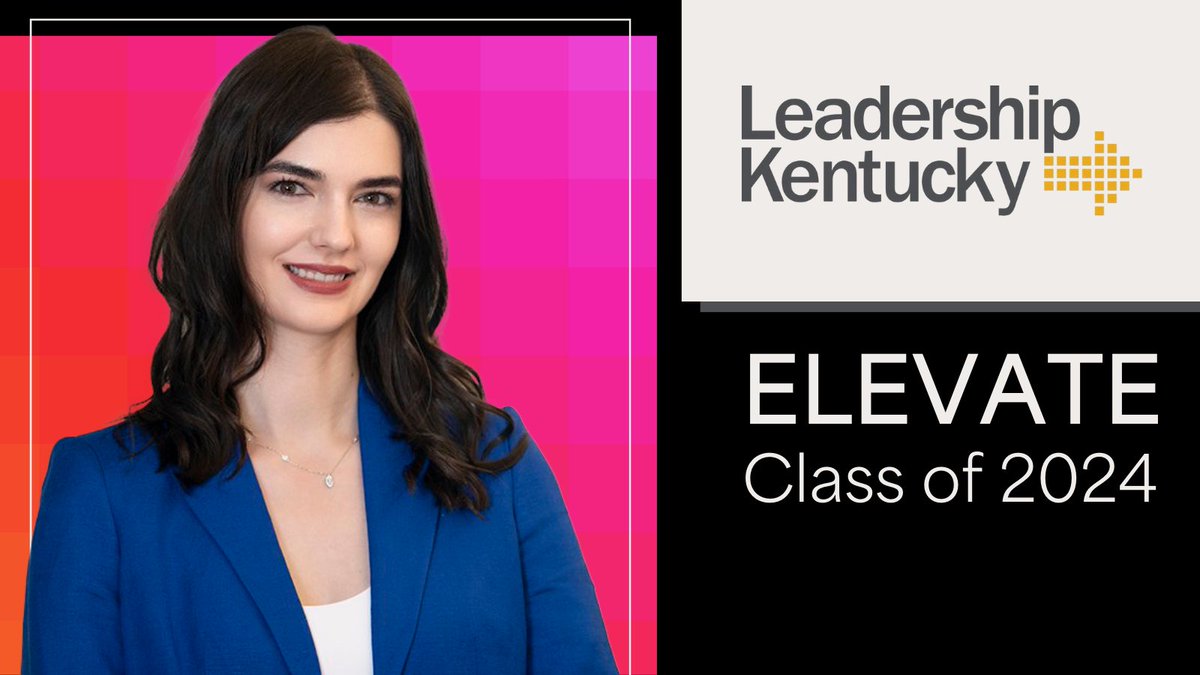 We're delighted to announce that our very own Christin Godale, PhD has been chosen as a member of @LeadershipKY 's 2024 ELEVATE class. Congratulations, Christin!