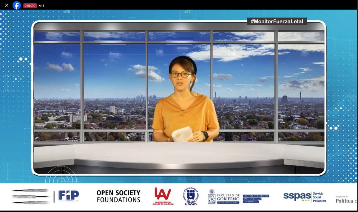 #MonitorFuerzaLetal| ¡Estamos en VIVO!🔴
Damos inicio al lanzamiento del tercer informe de uso de la Fuerza Letal en América Latina y el Caribe. Un esfuerzo regional en el que la FIP ha participado desde el año 2019, cuando se publicó la primera edición.
Hoy estamos reunidos