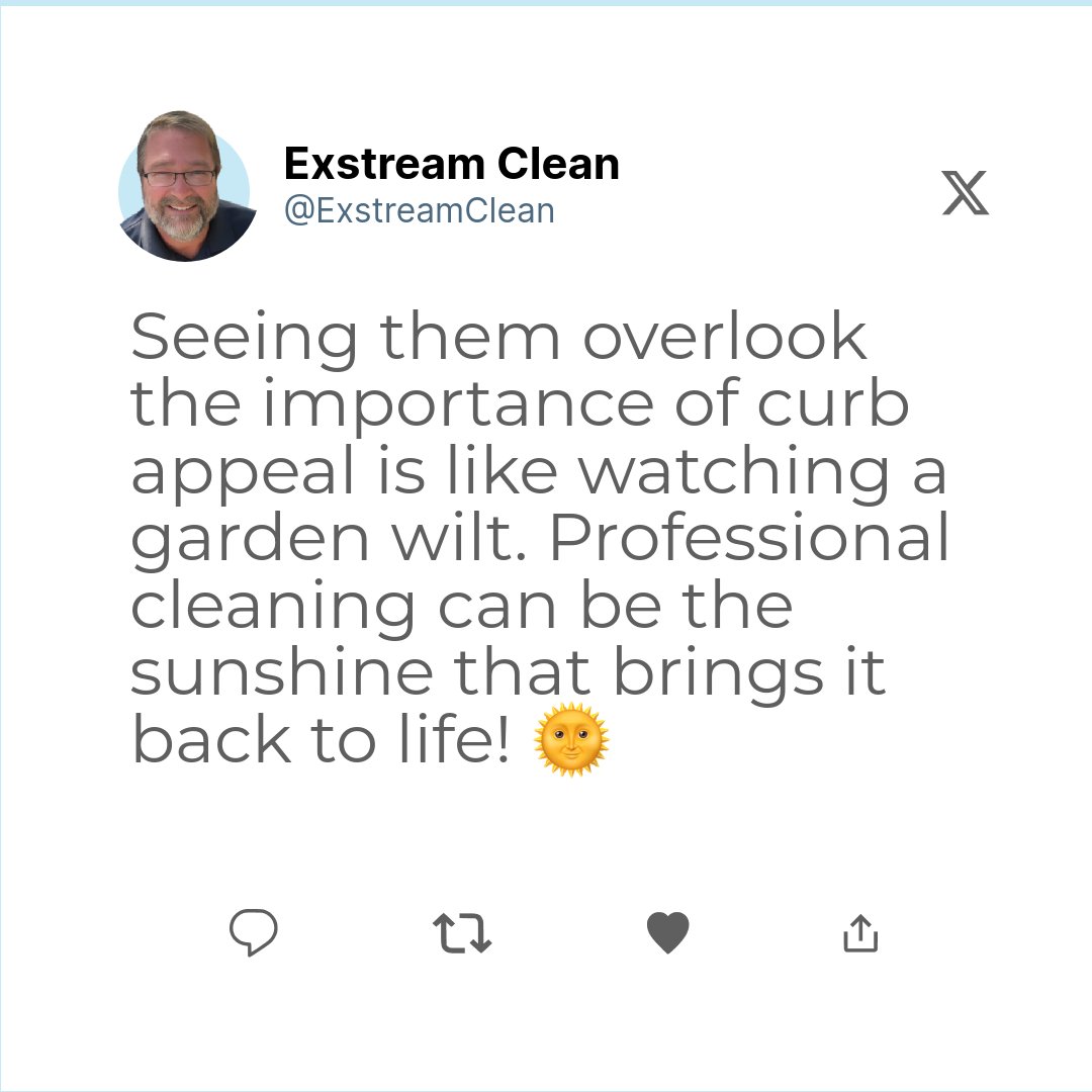 ExstreamClean tweet picture