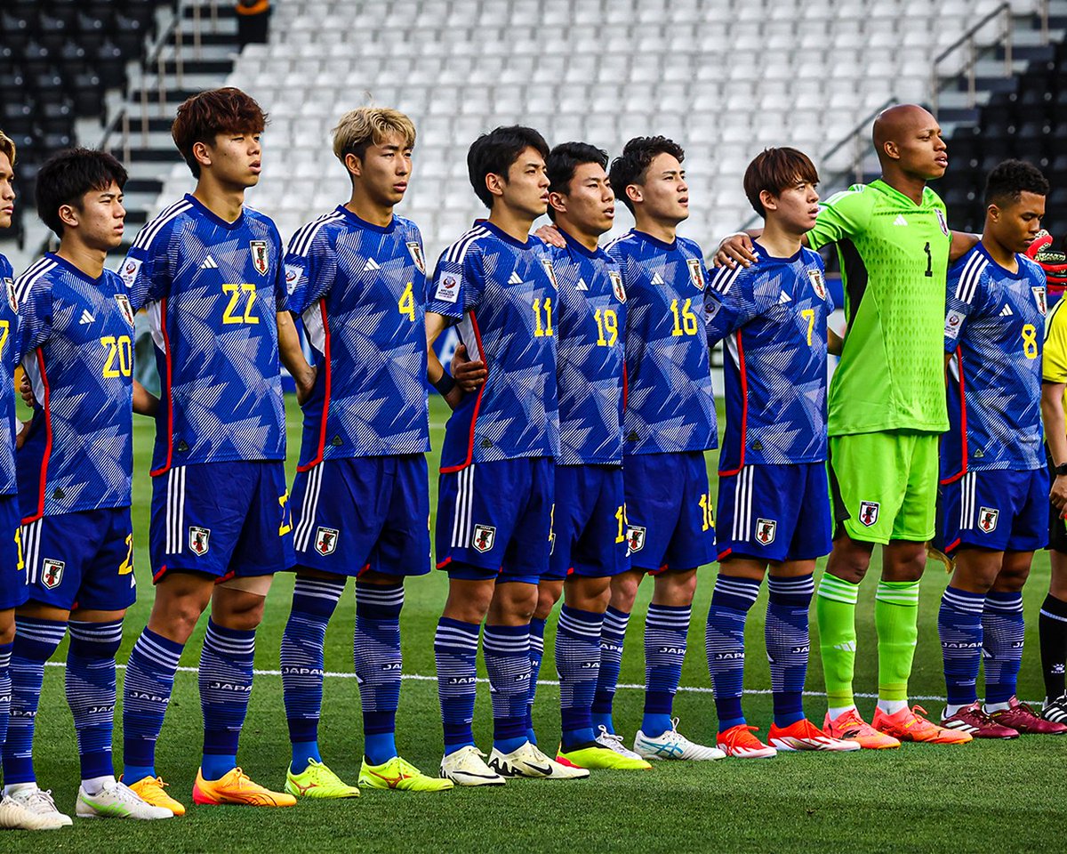 GoalJP_Official's tweet photo. 🇯🇵 #U23日本代表、白星発進！🔥

8分に松木玖生のゴールで先制するも、17分に退場者を出し試合の大半を10人で戦った日本。

それでもGK 小久保玲央ブライアンを中心に、集中した守備で得点を許さず完封勝利！パリ五輪出場権獲得へ、好スタートを切った！

日本 1-0 中国

#daihyo #サッカー日本代表 https://t.co/cY5KHb4Kua