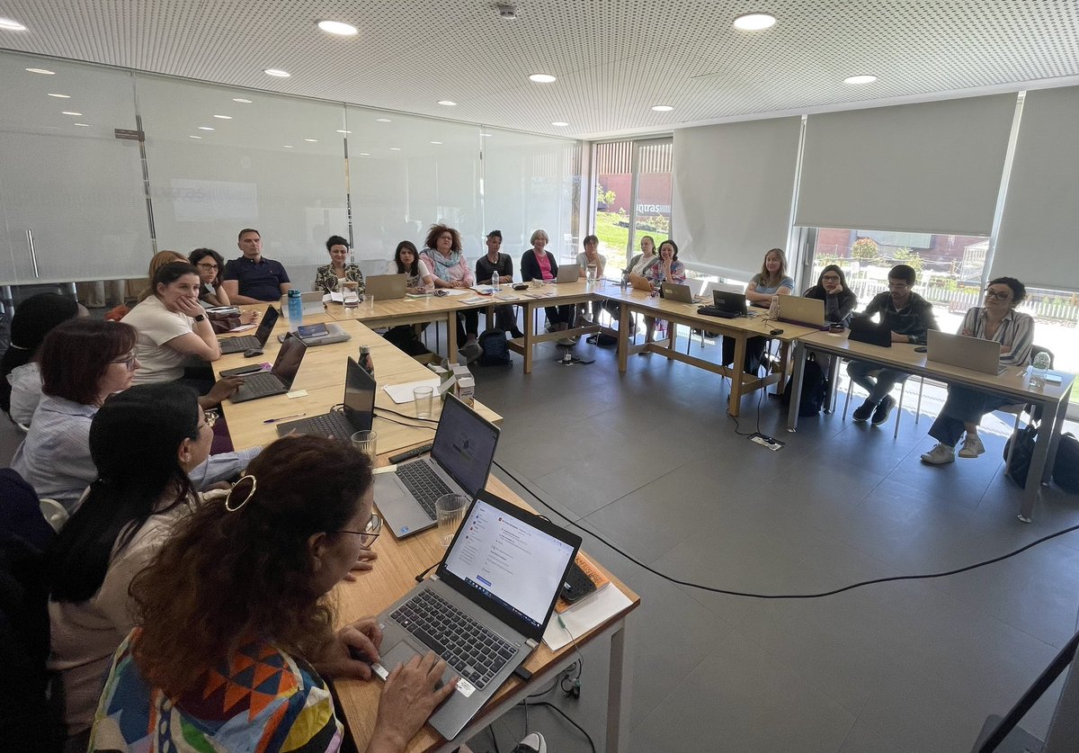 Productive first day for consortium meeting with #ParticipAge @EUErasmusPlus partners working to support social inclusion of people with intellectual disabilities @EPR_Network @medeainnovation @fintras, @Galway_Research