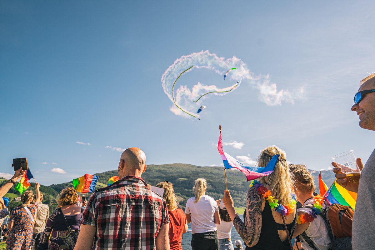 LGBTIQ+ travel in Norway. In Norway, love conquers hate. Join us as we honor acceptance and celebrate diversity at Oslo Pride 🌈 visitnorway.com/plan-your-trip… #norway #love