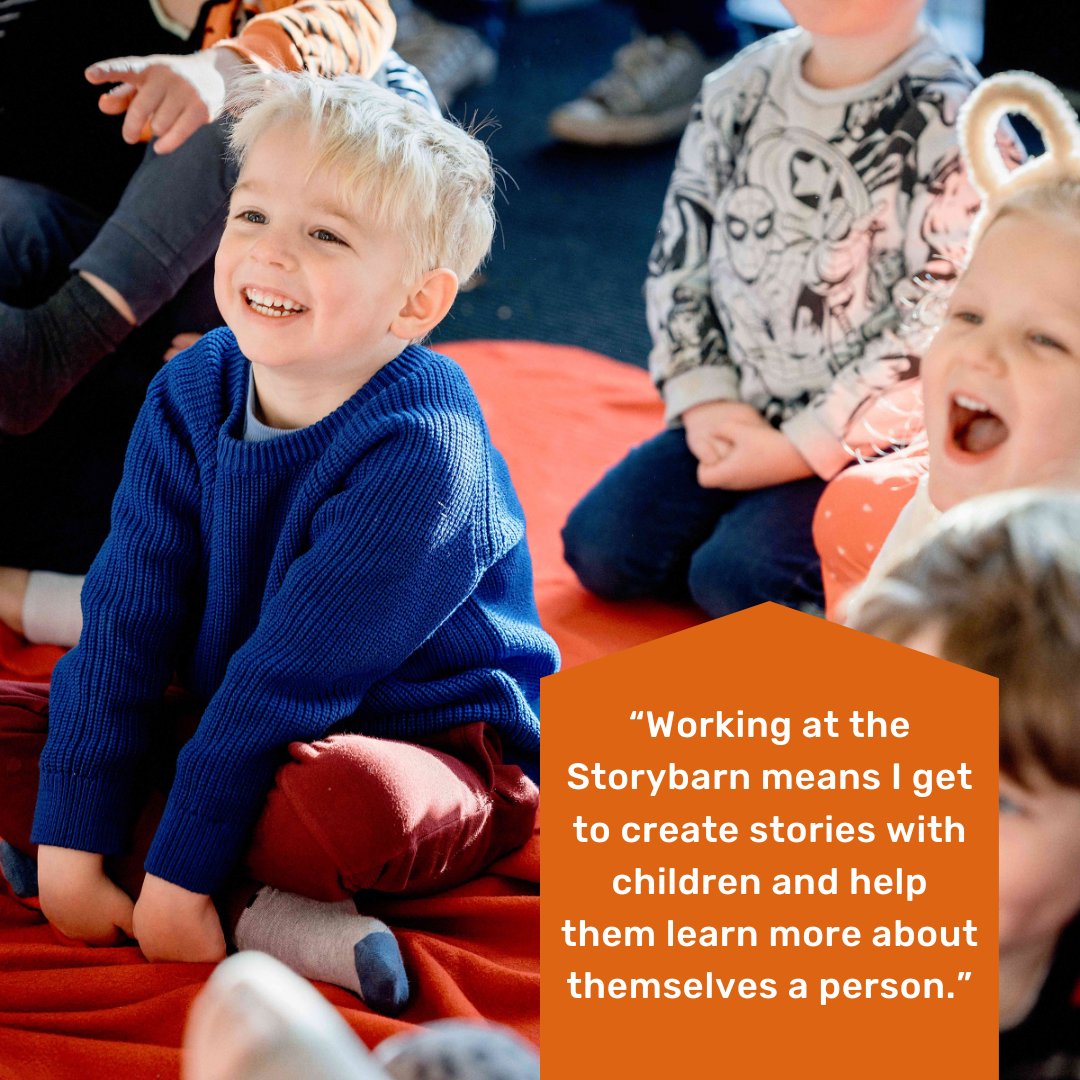 We're on the look out for our newest Storyhunter! Join a fantastic team at The Storybarn and share the magic of bringing stories to life. Apply by 25 April here: ow.ly/K7ub50Rf4iV