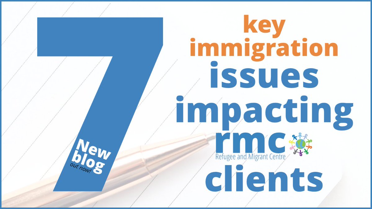 NEW BLOG: 7 Key #immigration issues impacting RMC clients. Which of these changes do you think has the biggest impact on new arrivals? rmcentre.org.uk/key-immigratio…
