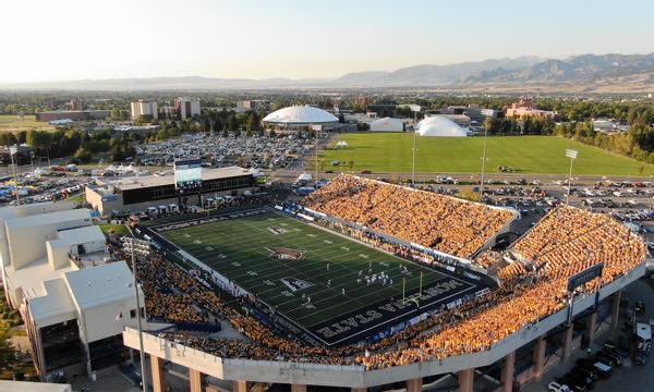 cfbcampustour's tweet image. 🗳️Best FCS Stadium Invitational🗳️

Semifinal #2:

Bobcat Stadium (Montana State): Opened in 1972. 20,767 seats.

vs

Kibbie Dome (Idaho): Opened in 1971. 16,000 seats.

*Voting poll in replies
*Bracket in pinned tweet