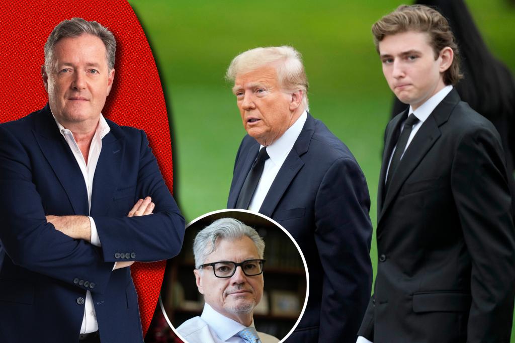 .@piersmorgan: It’s disgusting to stop Trump from attending Barron’s graduation for a partisan sham trial that shames America trib.al/nrqztO1