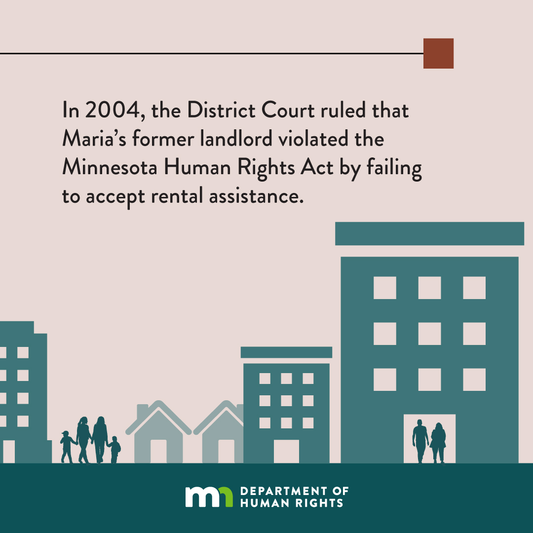 The Housing Stability Act ensures Minnesotans like Maria aren’t denied housing because they receive rental assistance.