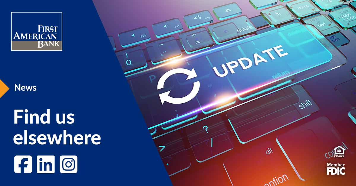 First American Bank tweet media