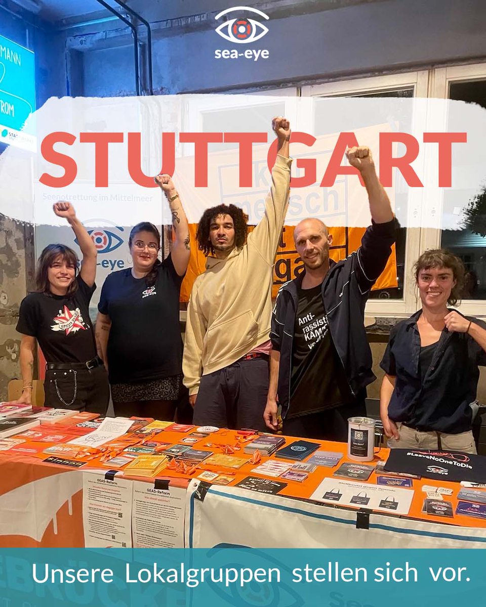 ✊ Yes, neue Power für die Seenotrettung aus dem Süden Deutschlands: Dürfen wir vorstellen - die noch junge Lokalgruppe Stuttgart ⤵️ „Hallo, ich bin Selay aus Stuttgart: Für mich gab es einen klaren Auslöser, eine Lokalgruppe in unserer Stadt zu gründen ... 1/5