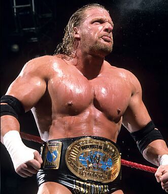 4/16/2001 Triple H defeated Jeff Hardy to win back the Intercontinental Championship on RAW from the Thompson-Boiling Arena in Knoxville, Tennessee. #WWF #WWE #WWERaw #TripleH #TheGame #TheCerebralAssassin #JeffHardy #StephanieMcMahon #IntercontinentalChampionship