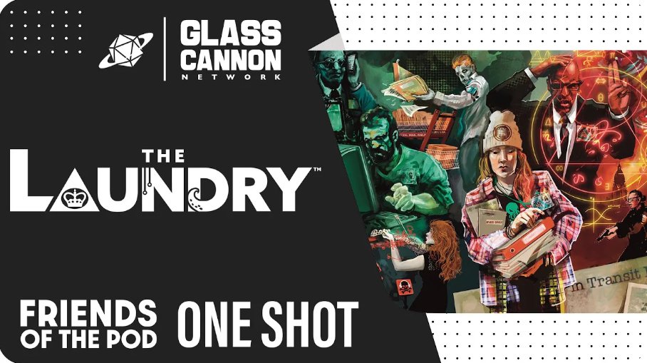 We had a BLAST playing The Laundry, the upcoming TTRPG from @cubicle7, which you can check out RIGHT NOW on Kickstarter. Our sneak-peek one shot is available now on YouTube and as a Podcast for Naish Premium and higher tier subscribers. youtu.be/qCMy2Zn5uBI