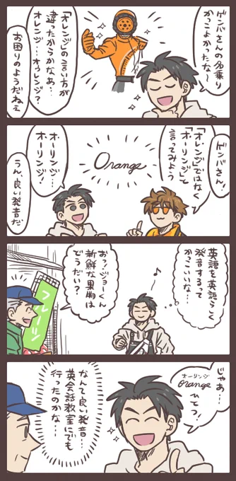 Let's英語! ※描いた本人は英語さっぱりな人間なので間違ってたら申し訳ないです_(:3」∠)_ 
