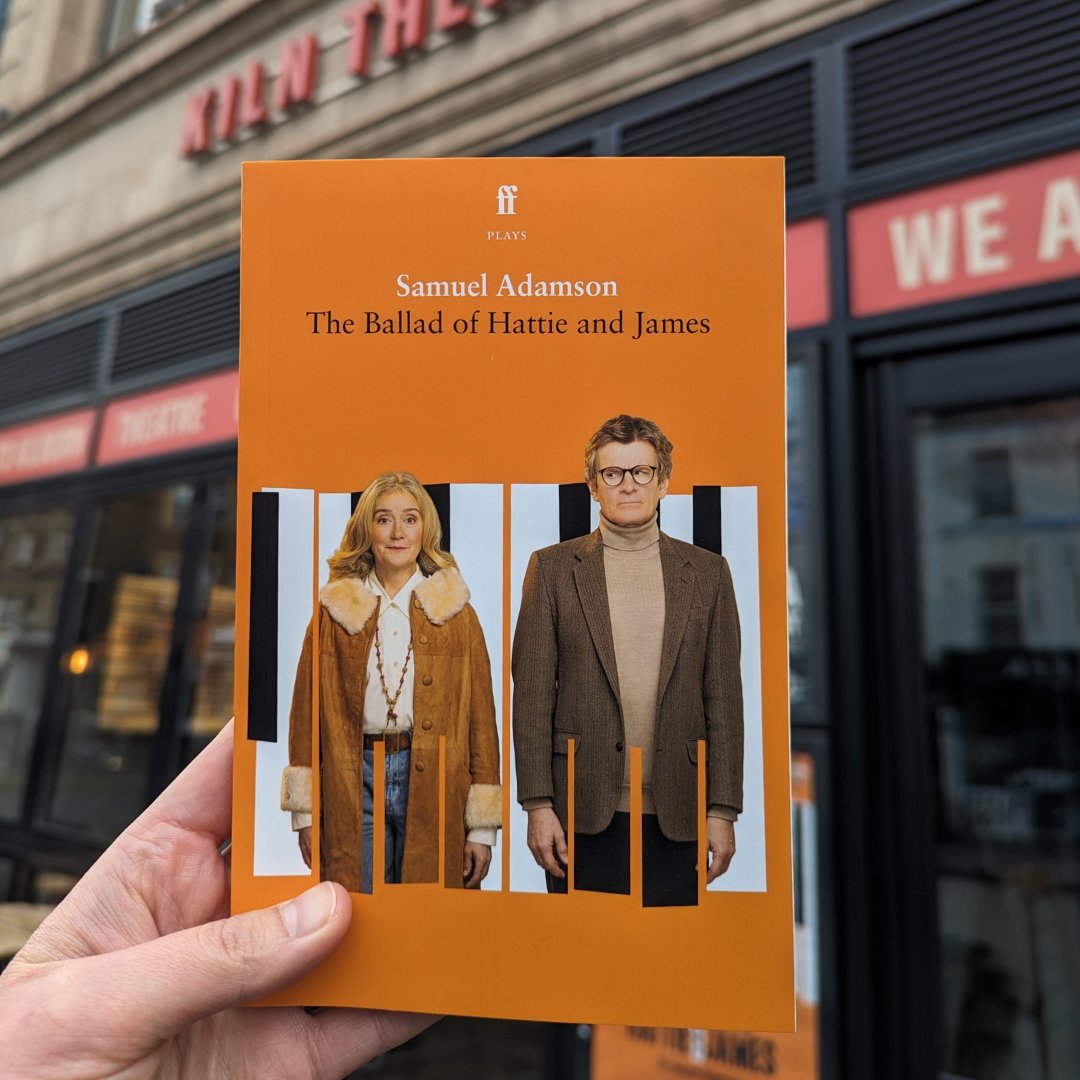 Our playtexts from @FaberBooks are stocked and ready for performances of The Ballad of Hattie and James. The playtexts are available at Box Office, or you can pre-order yours here | bit.ly/PRE_ORDER_PLAY…