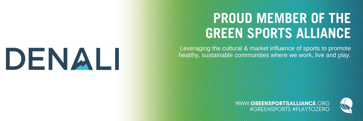 Welcome to the Green Sports Alliance, @denaliwater! 💚 denalicorp.com #SportsBiz #SustainableSport #ClimateAction #GreenSports