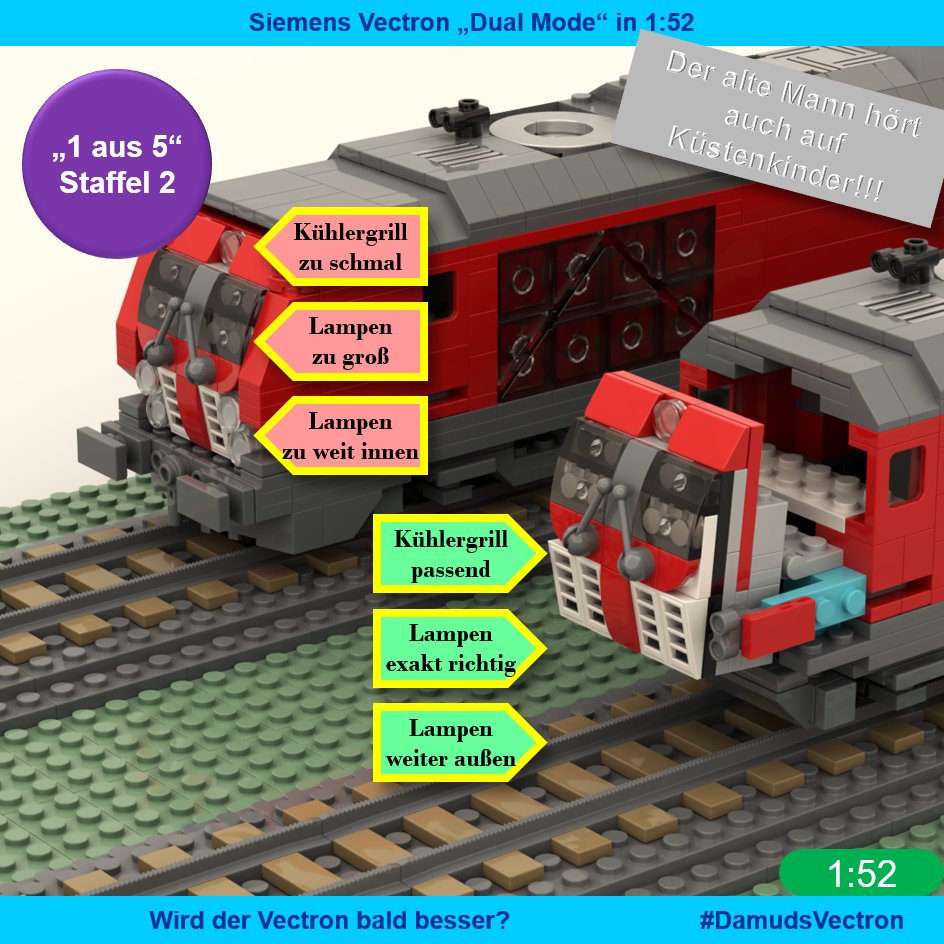 MartyRenger's tweet photo. Legomodell des Siemens Vectron "Dual Mode".
Kommentare sind wertvoll, da sie zu besseren Modellen führen können.
Likes sind nett, führen aber nie zu besseren Modellen.
Alles was ich bisher zum Vectron gepostet habe, findet Ihr unter #DamudsVectron #Vectron #Eisenbahn #Lego https://t.co/kzVQAO0f9A